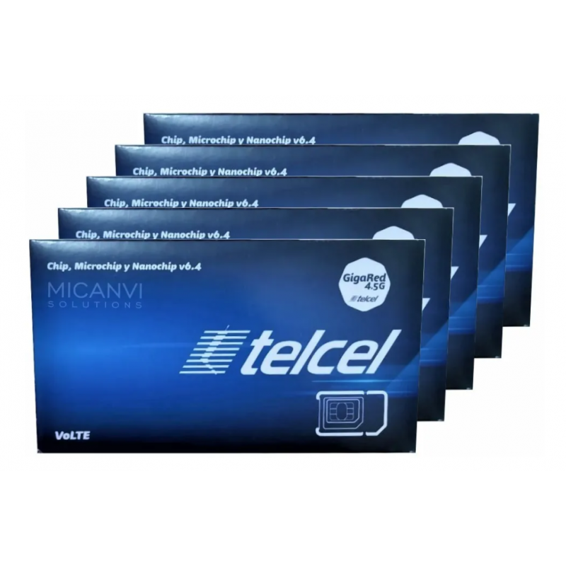 Chip Telcel 50T/A