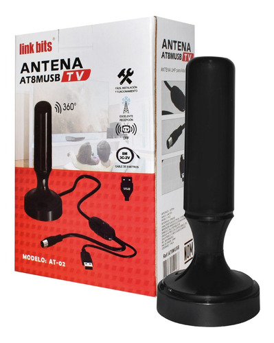 Antena amplificada LB HD AT-02