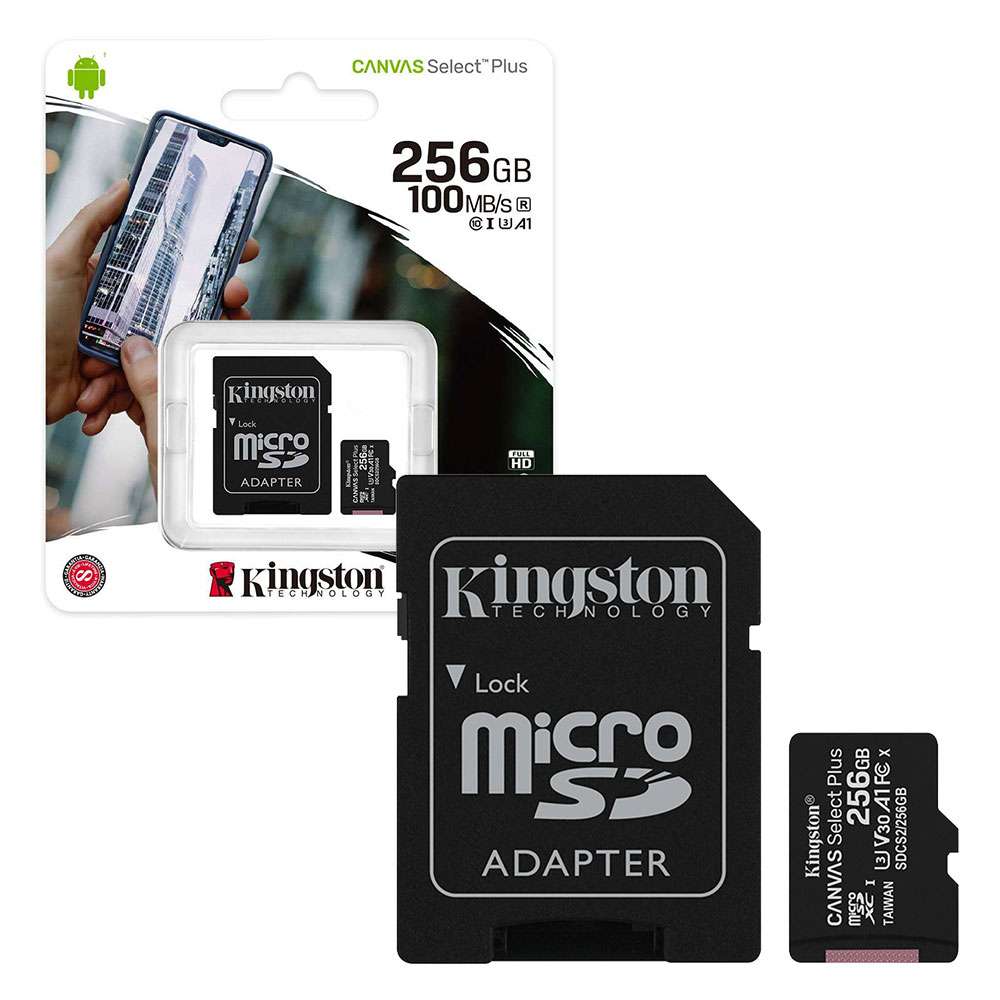 Memoria Micro SD 256GB Kingston SDCS2/256GB CL10