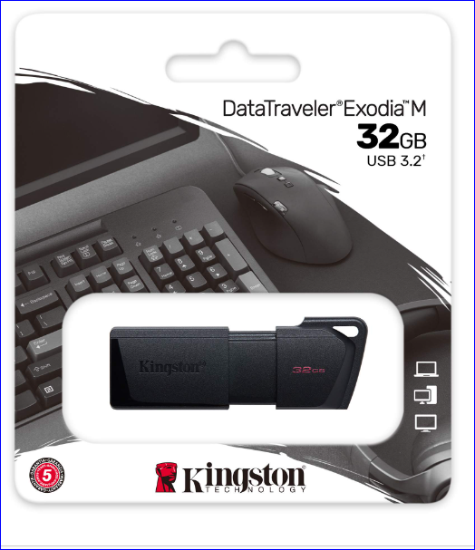 USB 3.2 KINGSTON EXODIA M 32GB