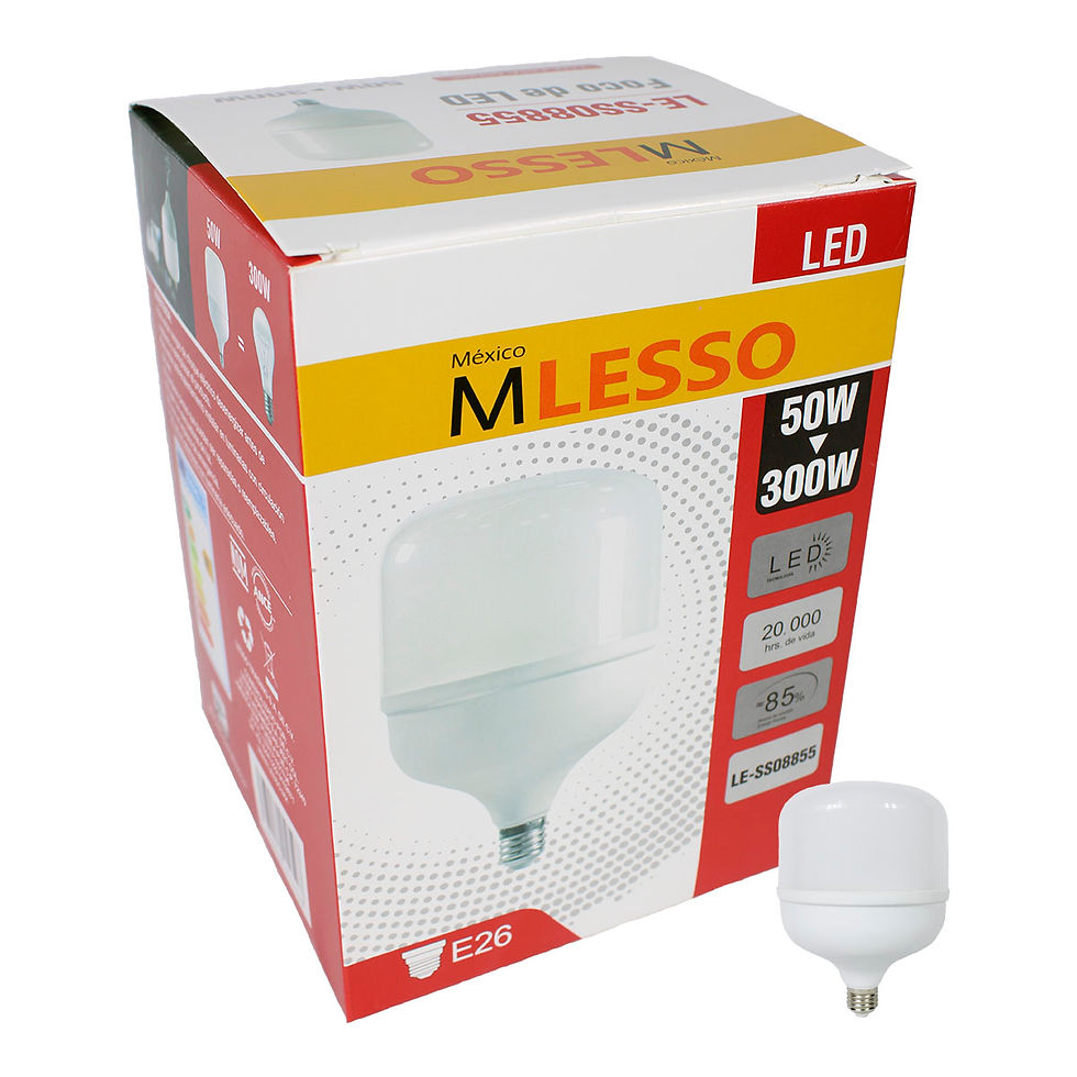 Foco LED Ahorrador Jumbo 50W MLesso