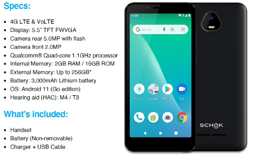 Celular SCHOK VOLT SV55