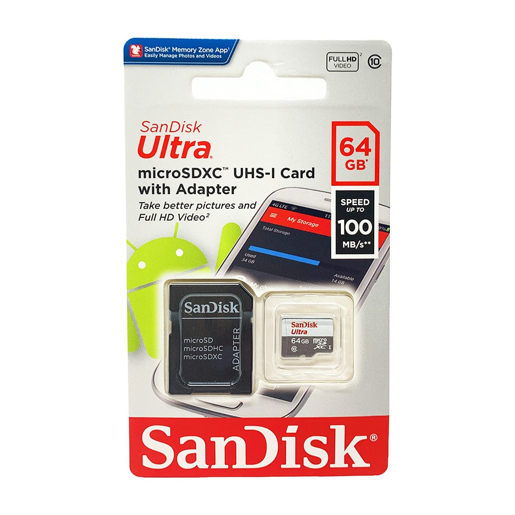 Memoria microSD Sandisk sdxc ultra 64GB