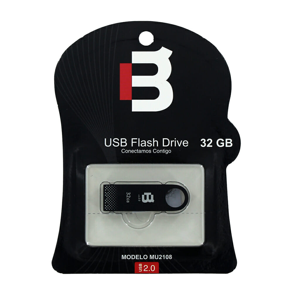 Memoria USB Metalica 32gb BlackPcs