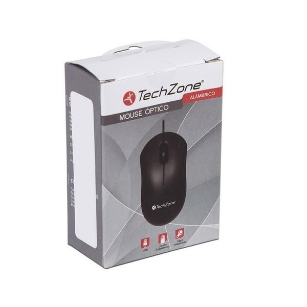 Mouse alambrico TechZone TZMOU01