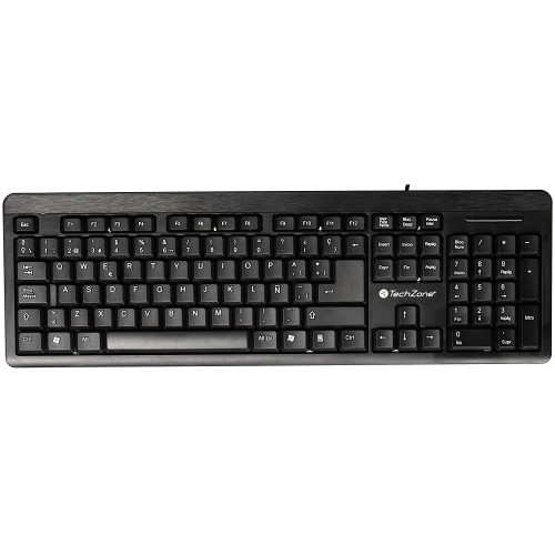 Teclado alambrico TechZone TZ16TEC01-ALA