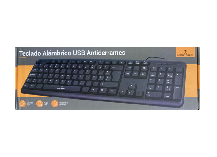 Teclado alambrico Perfect Choice PC-201038