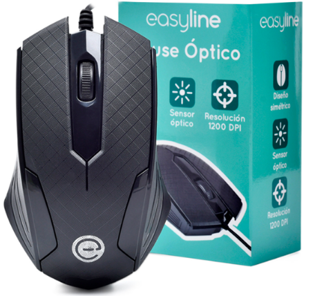 Mouse alambrico EL-994121 MOUMST1430