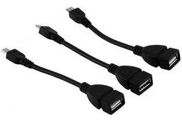 3 cables adaptadores OTG