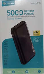 PowerBank 5000mAh Lyzon LY-05